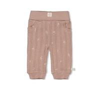 Feetje-Gerippte Hose Pointelle AOP - Delicate Flower-Taupe - 74