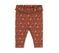 Feetje - Gerippte Leggings Forest Garden braun 80