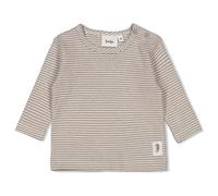 Feetje-Gerippte Longsleeve Ringel - Sea Sweeties-Grau - 74