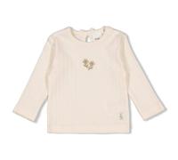 Feetje - Geripptes Langarmshirt LetYour Dreams Blossom natur 92