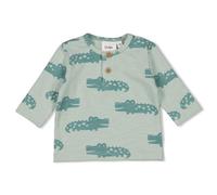 Feetje-Longsleeve AOP - You Croc my World-Minze - 86