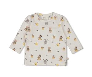 Feetje-Longsleeve AOP - Honey Bear-Natur - 62
