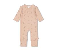 Feetje N-Baby Schlafanzug Anzug Klapfuß AOP Flowers RIPP-Jersey, rosa, 62