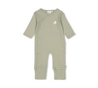 Feetje N-Baby Schlafanzug Anzug Klapfuß AOP Pears RIPP-Jersey, grün, 68