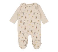 Feetje Strampler-Set Honigbären 44 beige melange/bunt