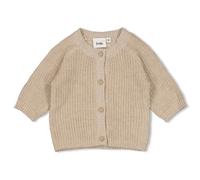 Feetje-Strickjacke - Elephant-Taupe Melange - 74