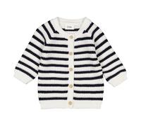 Feetje Strickjacke Ringel 92 natur/marine