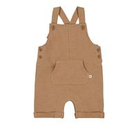 Feetje Sweat-Latzhose kurz mit Tasche 74 braun