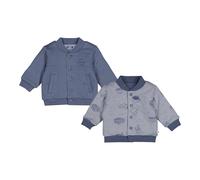 Feetje Wende-Collegejacke Breakfast 74 blau/hellblau melange