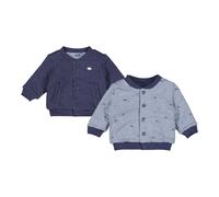 Feetje Wende-Collegejacke Fische gequiltet 68 marine/blau melange