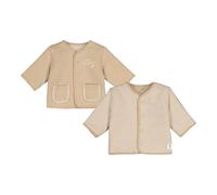 Feetje Wendejacke Ringel Mond Waffelpiqué 50 beige/braun