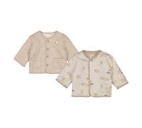 Feetje Wendejacke Schafe gequiltet 68 beige/natur