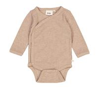 Feetje Wickelbody langarm Rippqualität 50 taupe