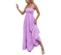 FeiBeauty 195Er Kleider Damen Rockebillykleider Damenkleid Lang Kleid Musselin Jumpsuit Winterkleid Elegant Kleidung Frocks for Women Frauen