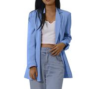 FeiBeauty Blazer Kariert Anzug Kleid Ärmelhalter Damen Sakko Jackett Steppmantel Poncho Winter Reitmantel