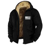 FeiBeauty Strickjacke Herren Lang Led Jacke Mantel Leder Jacken Teddy Fleecejacke Sommer Softshelljacken Pullover & Strickjacken Für