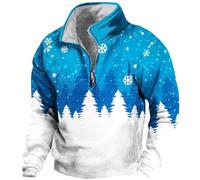 FeiBeauty Weihnachtspullover Fun Flauschiger Pullover Herren Schwarz T Shirt Hawaii Hemd Activewear Fã¼R Kurzarm Muster Brusttasche