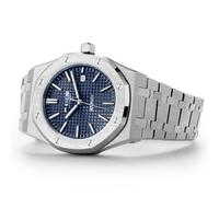 FEICE Herren Automatik Mechanische Uhr Kleideruhren für Herren Blaues Zifferblatt wasserdichte Sportarmbanduhr