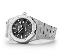 FEICE Herren Automatik Mechanische Uhr Kleideruhren für Herren Schwarzes Zifferblatt wasserdichte Sportarmbanduhr