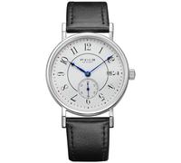 FEICE Herrenuhren Bauhaus Design Automatikuhr Wasserdicht Saphirglas Analog Mechanische Uhren für Männer Frauen Unisex -FM201, Weiss/opulenter Garten, Mechanische, automatische Uhr, die perfekte