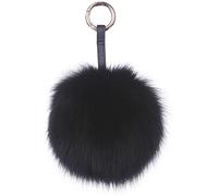 feifanshop Pom Pom Anhänger (Schwarz)