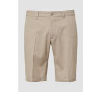 Fein gemusterte Bermuda im Regular Fit 52 Beige 2160746.81N1.52