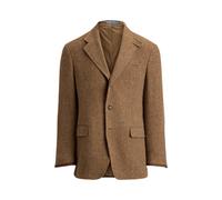 Fein gemustertes Tailored-Fit Polo-Sakko EU 52 Brown