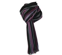 Fein gestrickter Schal 3 Farben zur Wahl! schwarz mit lila