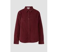 Feincord-Bluse mit Hemdkragen 48 rot 2168877.3902.48