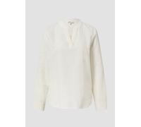 Feincord-Bluse mit Turn-up und Raffung am Rücken 36 creme 2170019.0210.36