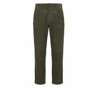 Feincord-Hose Chino Pleated 3 BOSS grün 34