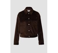 Feincord-Jacke mit Hemdkragen und aufgesetzten Brusttaschen 38 braun 2170251.8945.38
