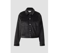 Feincord-Jacke mit Hemdkragen und aufgesetzten Brusttaschen 46 grau 2170251.9858.46