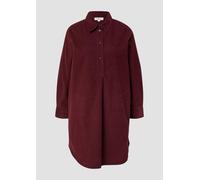 Feincord-Kleid im Relaxed Fit mit Eingrifftaschen 42 rot 2170025.3902.42
