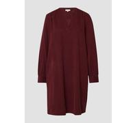 Feincord-Kleid mit seitlichen Eingrifftaschen 40 rot 2170039.3902.40