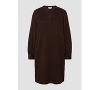 Feincord-Kleid mit seitlichen Eingrifftaschen 42 braun 2170039.8945.42