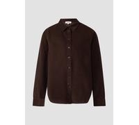 Feincordbluse mit Hemdkragen 36 braun 2175293.8945.36