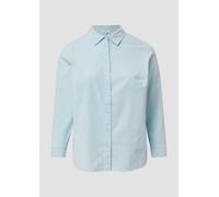 Feincordbluse mit Hemdkragen 48 türkis 2175622.6439.48