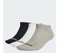 3er Pack adidas Thin Linear Low-Cut Socken IC1300 - medium grey heather/white/black 37-39