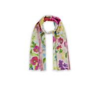 CODELLO Damen Schal aus Baumwolle und Modal mit Flower-Print