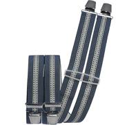 feingestreifter Hosenträger in 3 Farben blau, 120 cm