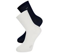 Feinsocken BOSS, Damen, Gr. 35-38, dunkelblau 401, Viskose, elastisch, Socken, fein gerippt, verstärkte Fersen- und Zehenpartie (17480054-35) dunkelblau 401