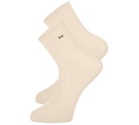 Feinsocken BOSS, Damen, Gr. 35-38, open weiß 119, Viskose, elastisch, Socken, fein gerippt, verstärkte Fersen- und Zehenpartie (70422359-35) open weiß 119