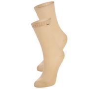 Feinsocken BOSS, Damen, Gr. 39-42, medium beige 261, Viskose, elastisch, Socken Feinsocken, fein gerippt, verstärkte Fersen- und Zehenpartie (89058352-39)