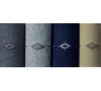 Feinsocken marine 47-50 Baumwolle, Elasthan