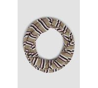 Feinstrick Loop-Schal mit Streifenmuster ONESIZE braun|mehrfarbig 2173402.84G3.ONESIZE