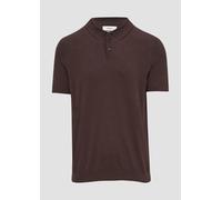 Feinstrick-Poloshirt aus Baumwoll-Seide-Mix XXL braun 2165465.8805.XXL