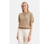 Feinstrick Poloshirt aus Metallic Garn S (60.852804-0009-S)