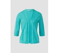 Feinstrickcardigan aus Baumwolle mit 3/4-Ärmeln 44 türkis 2165784.6099.44