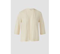 s.Oliver Feinstrickcardigan aus Baumwolle mit 3/4-Ärmeln